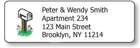 letterbox return address labels